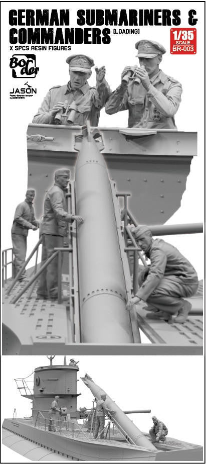 Border Model 1/35 German Submariners Loading BR003